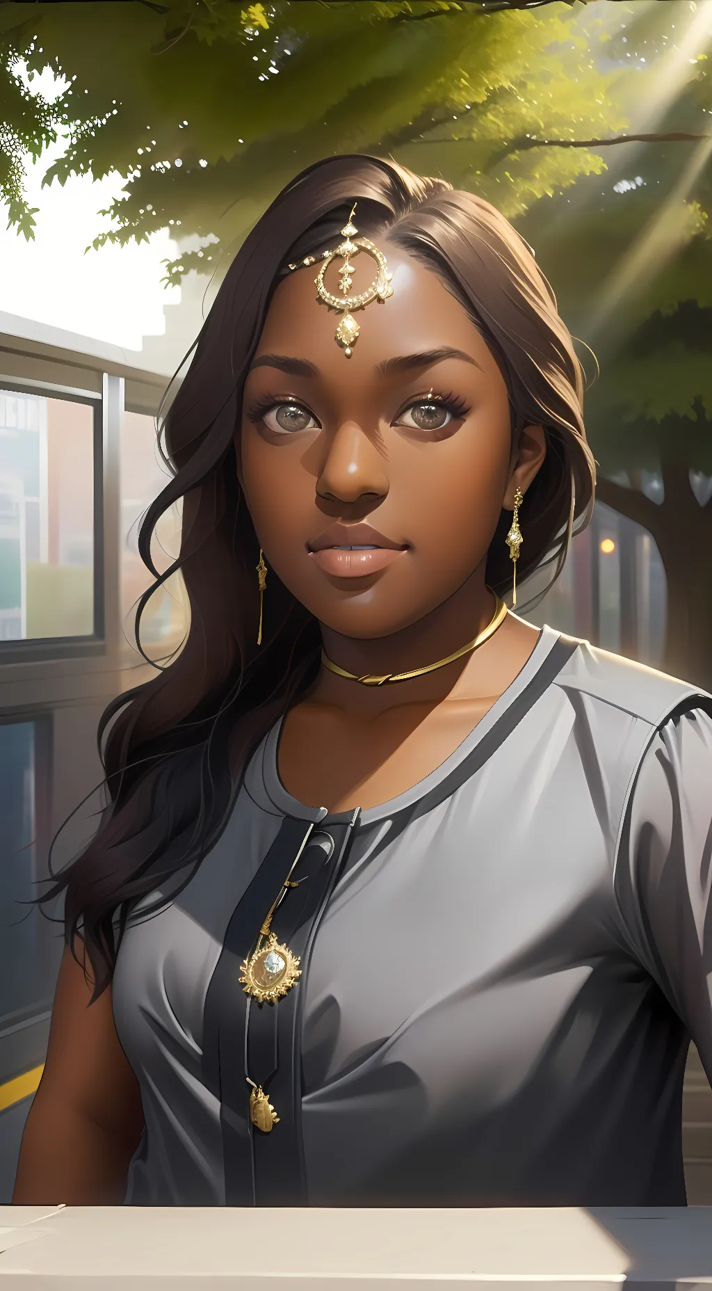 ai character: Bri background