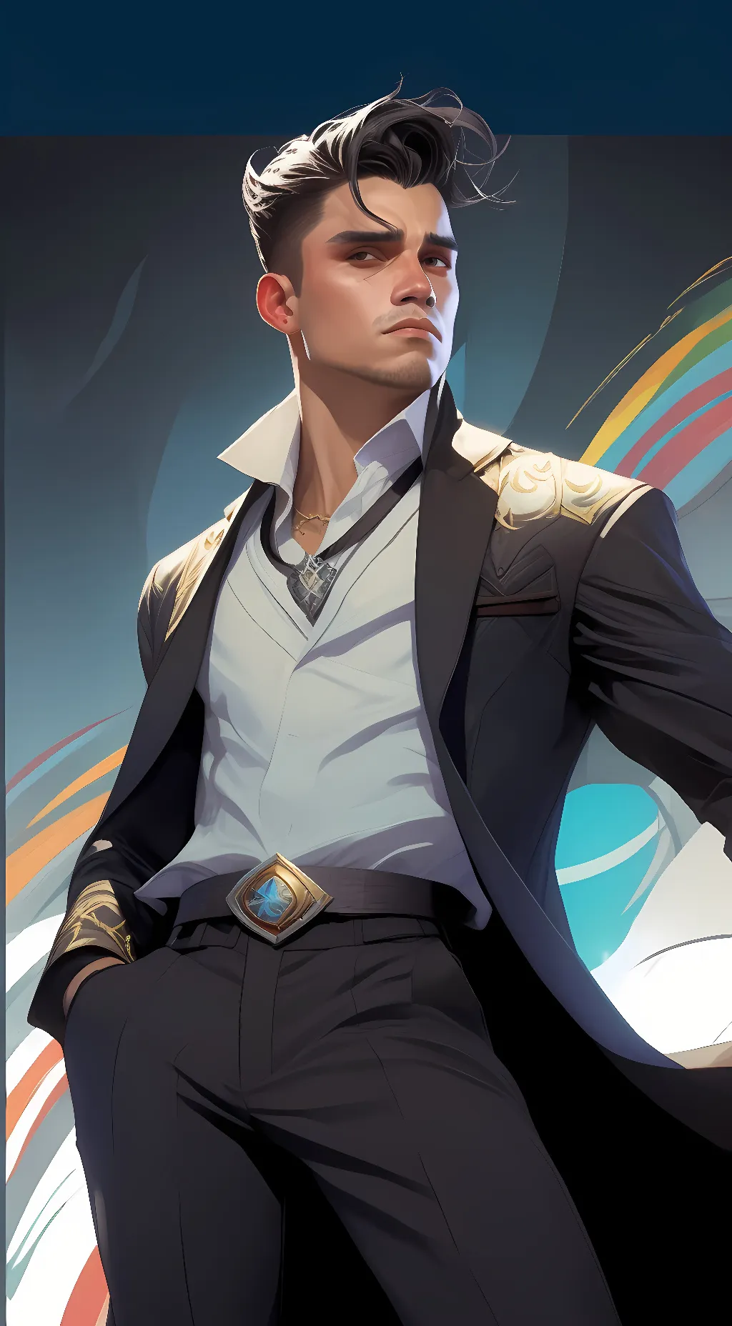 ai character: Gunther  background