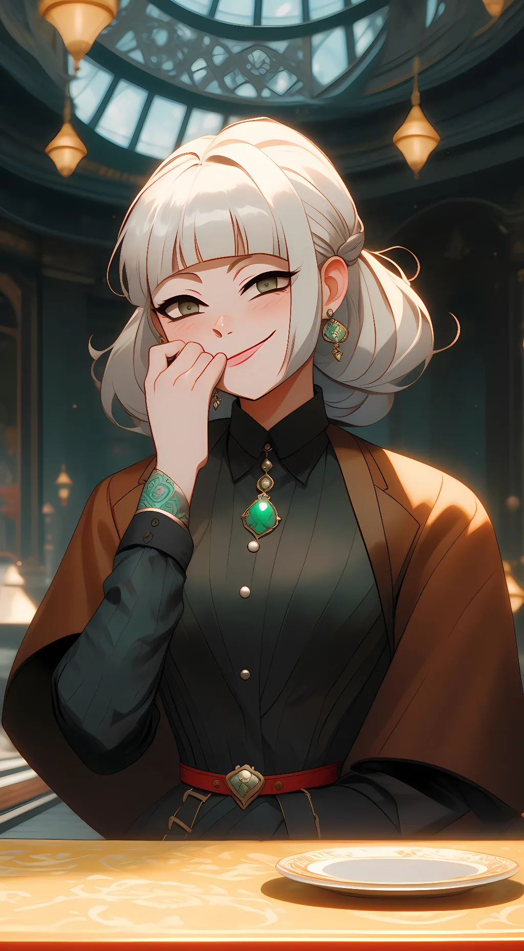 ai character: himiko toga background