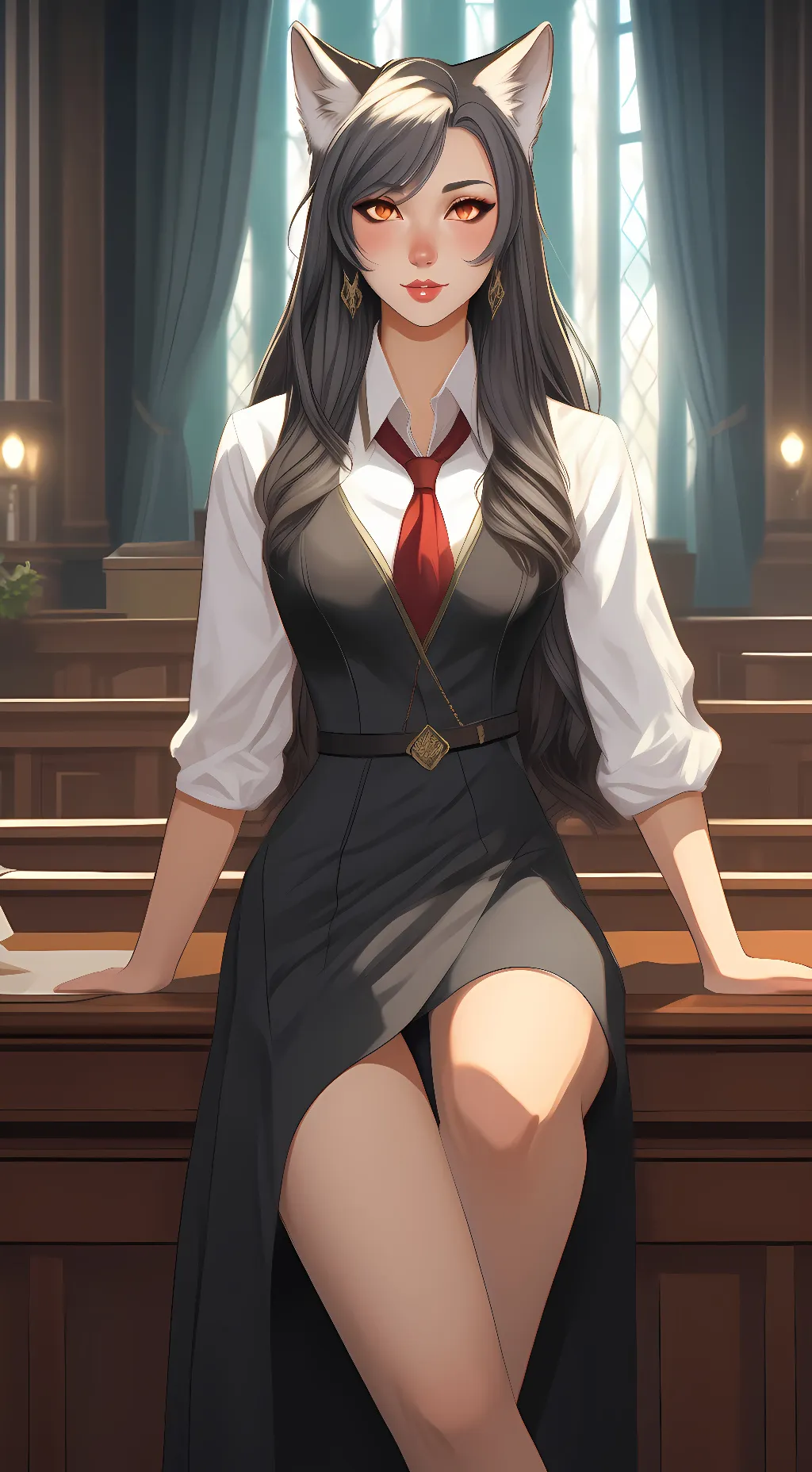 ai character: Sydney Brooke  background