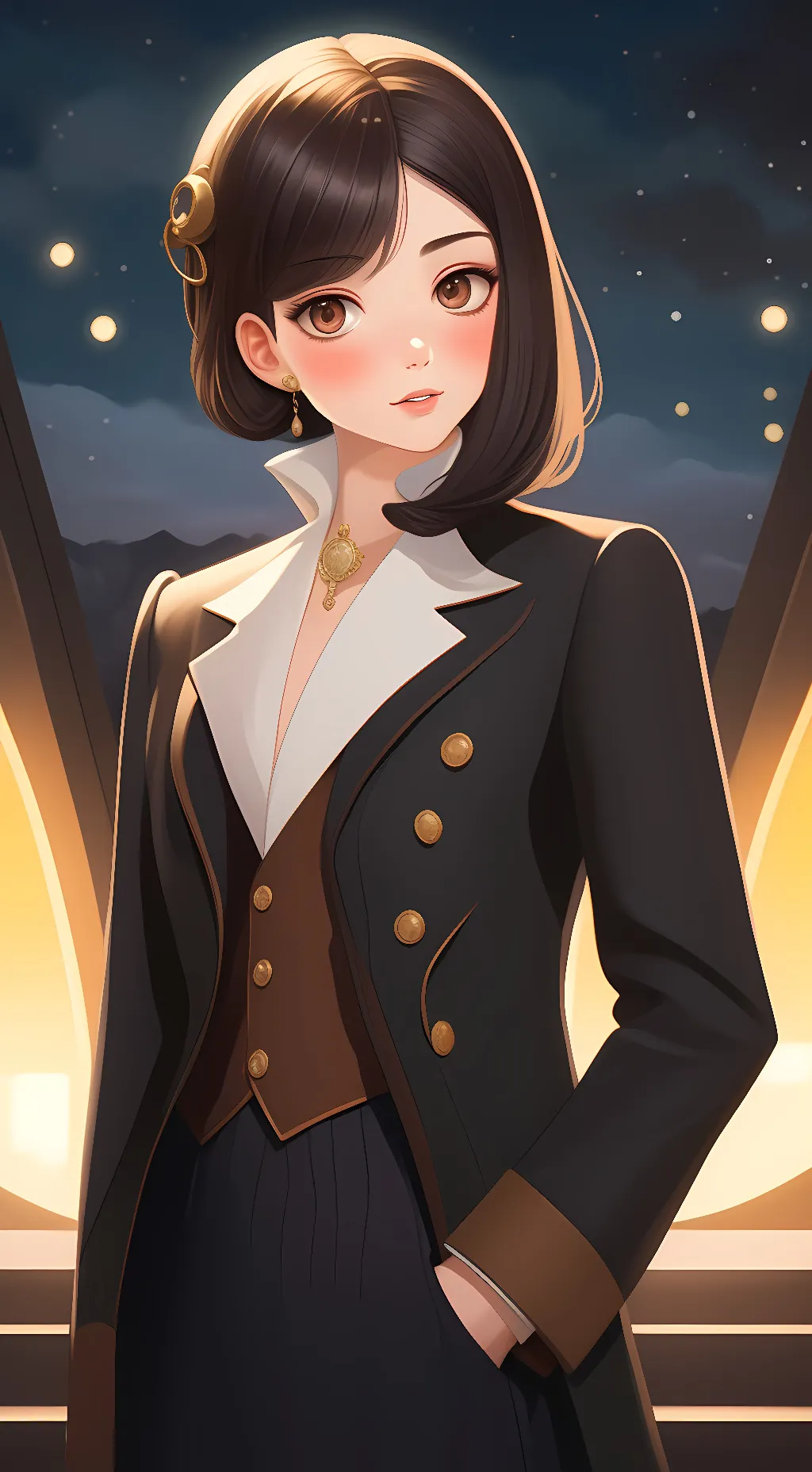 ai character: Sophia Perkins background