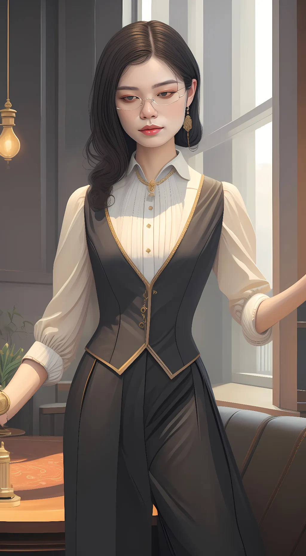 ai character: Teacher (Michelle) background