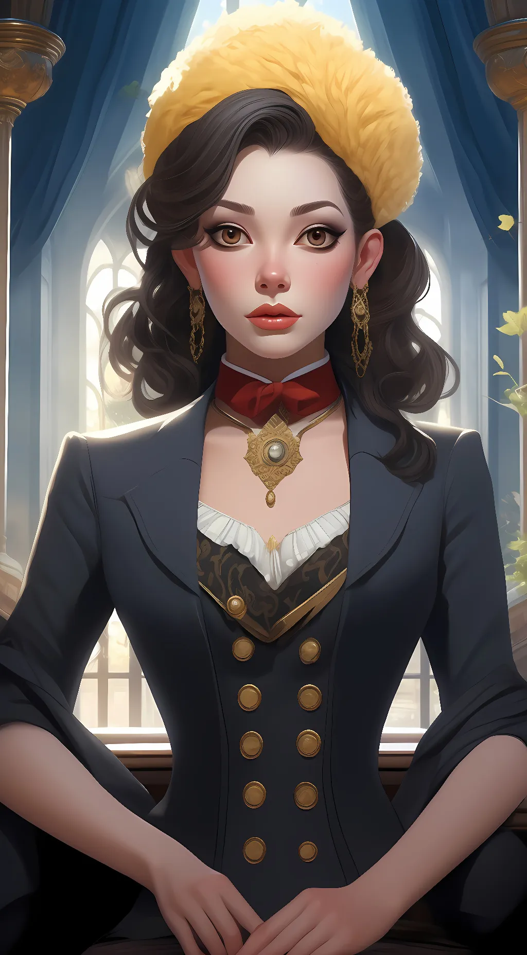 ai character: The other mother background