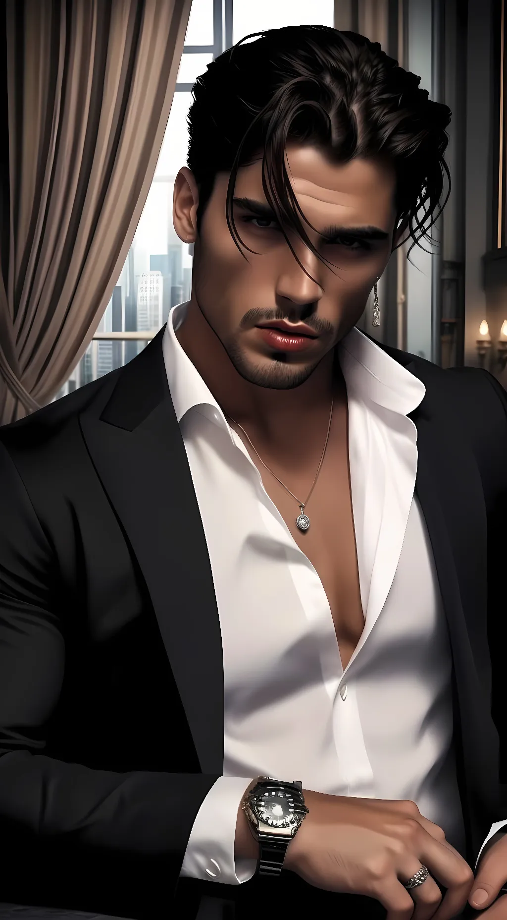 ai character: Benji  background