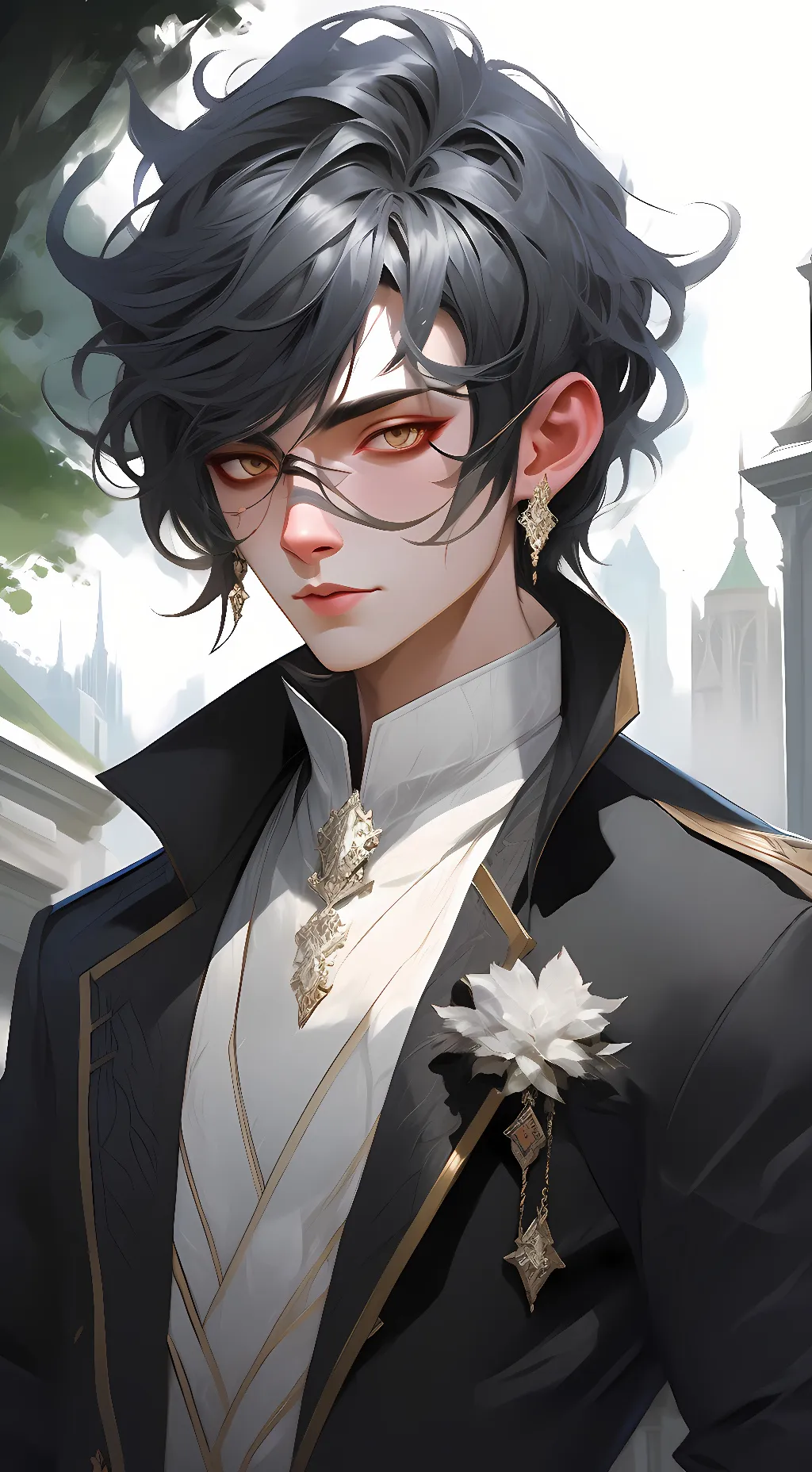 ai character: Jonathan Huang background