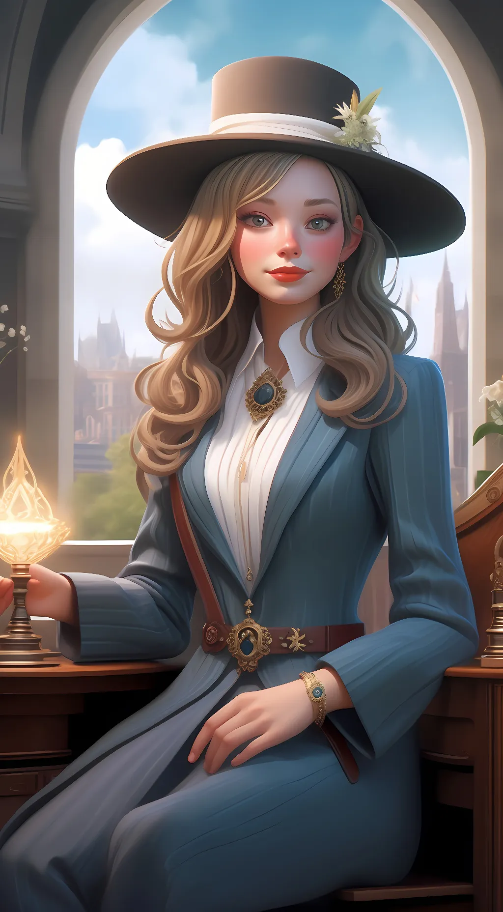 ai character: dani background