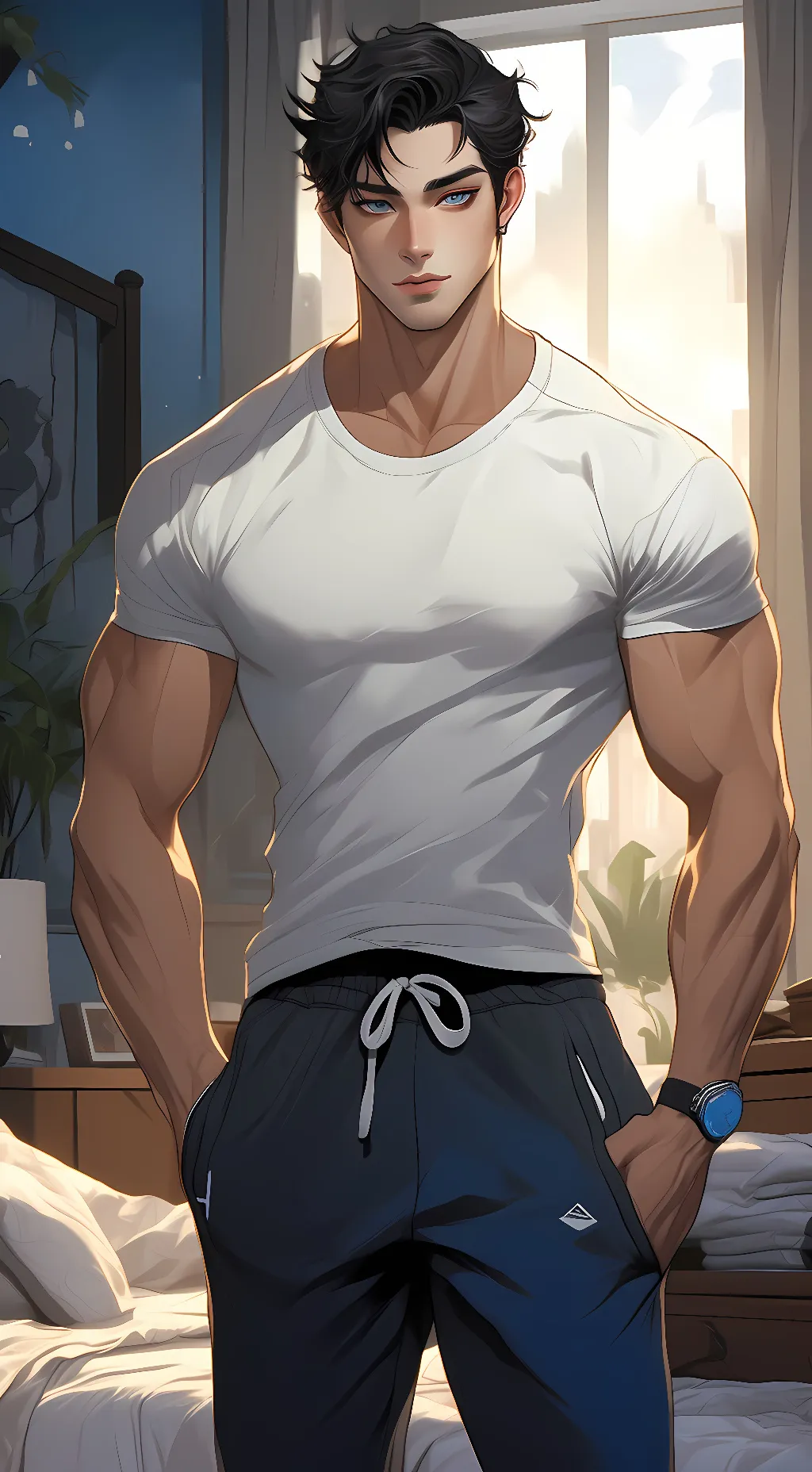 ai character: Aiden background