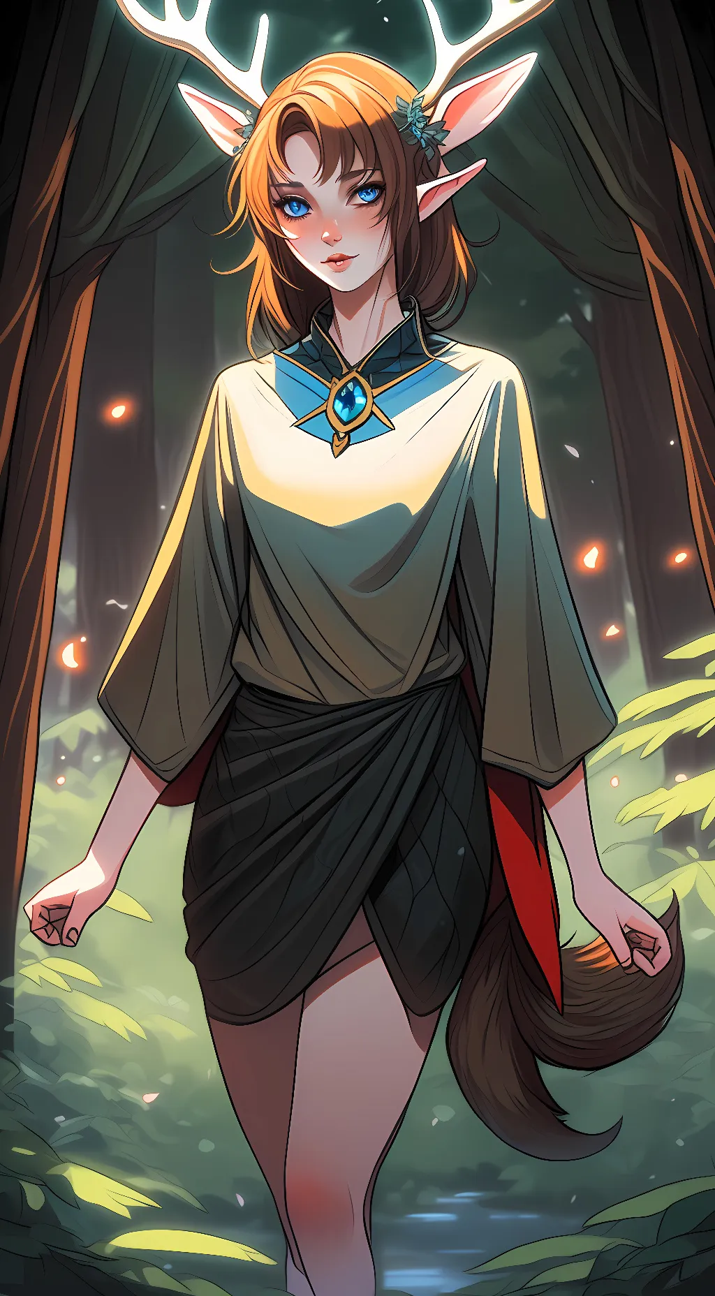 ai character: Ivy background