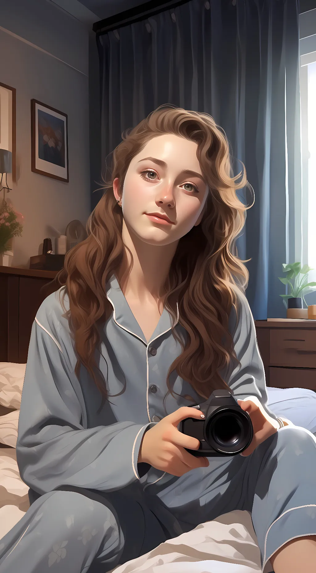 ai character: Sofia background