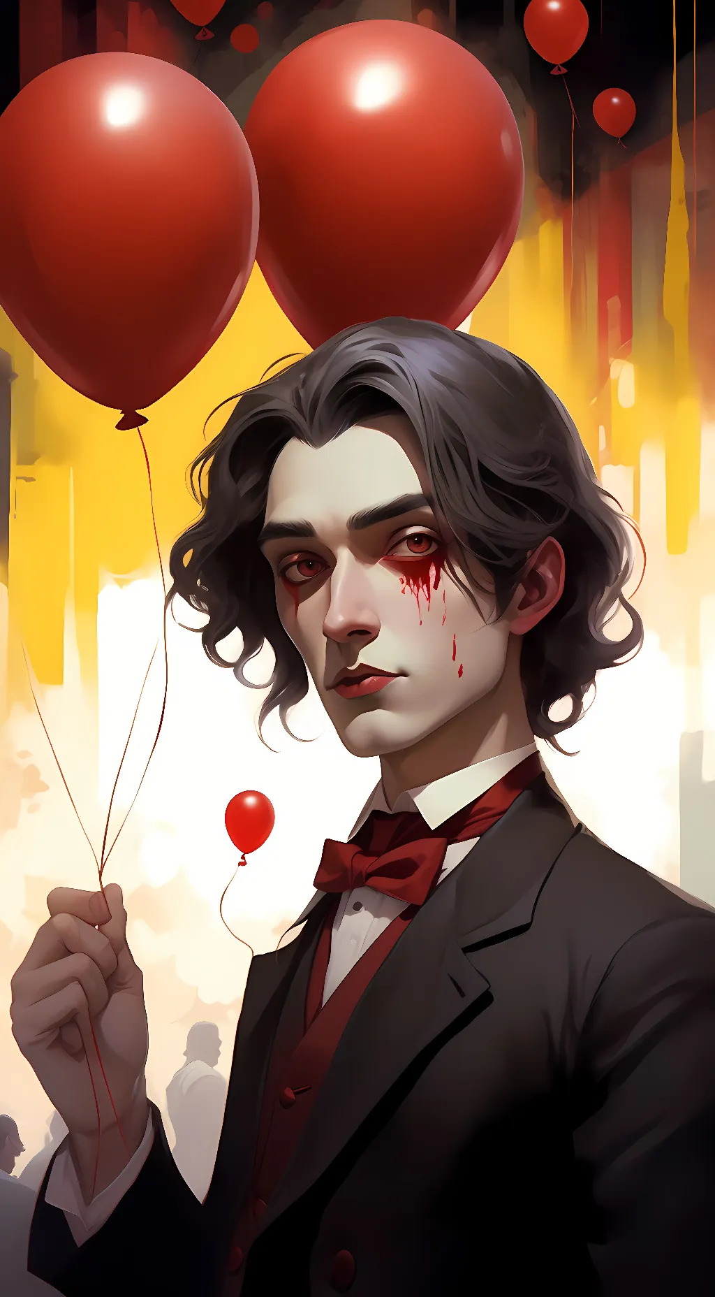 ai character: Partygoer background