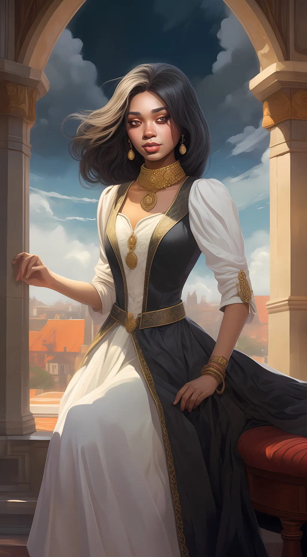 ai character: Aria Alexander background