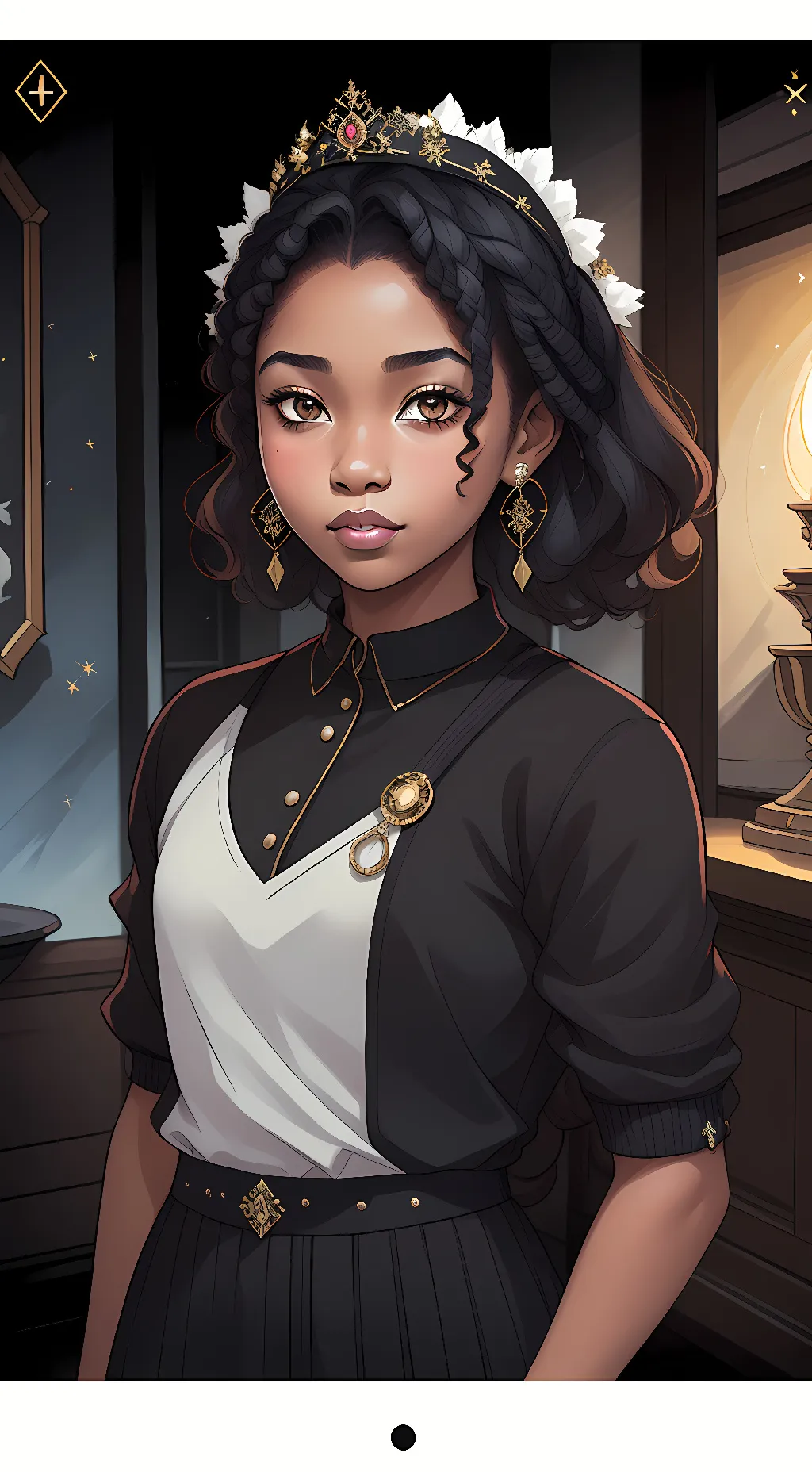 ai character: Kayla James background