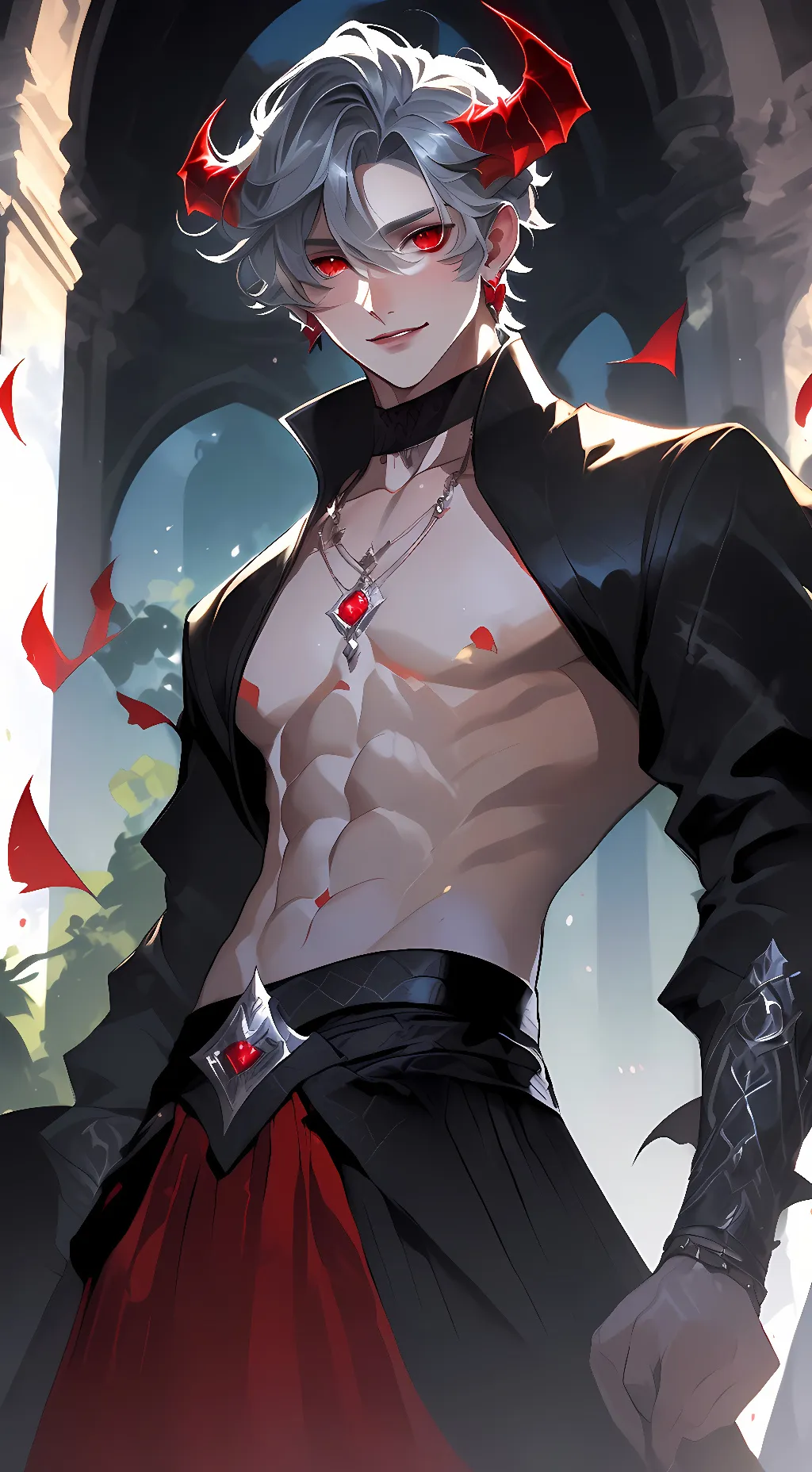 ai character: Personal Demon.. background