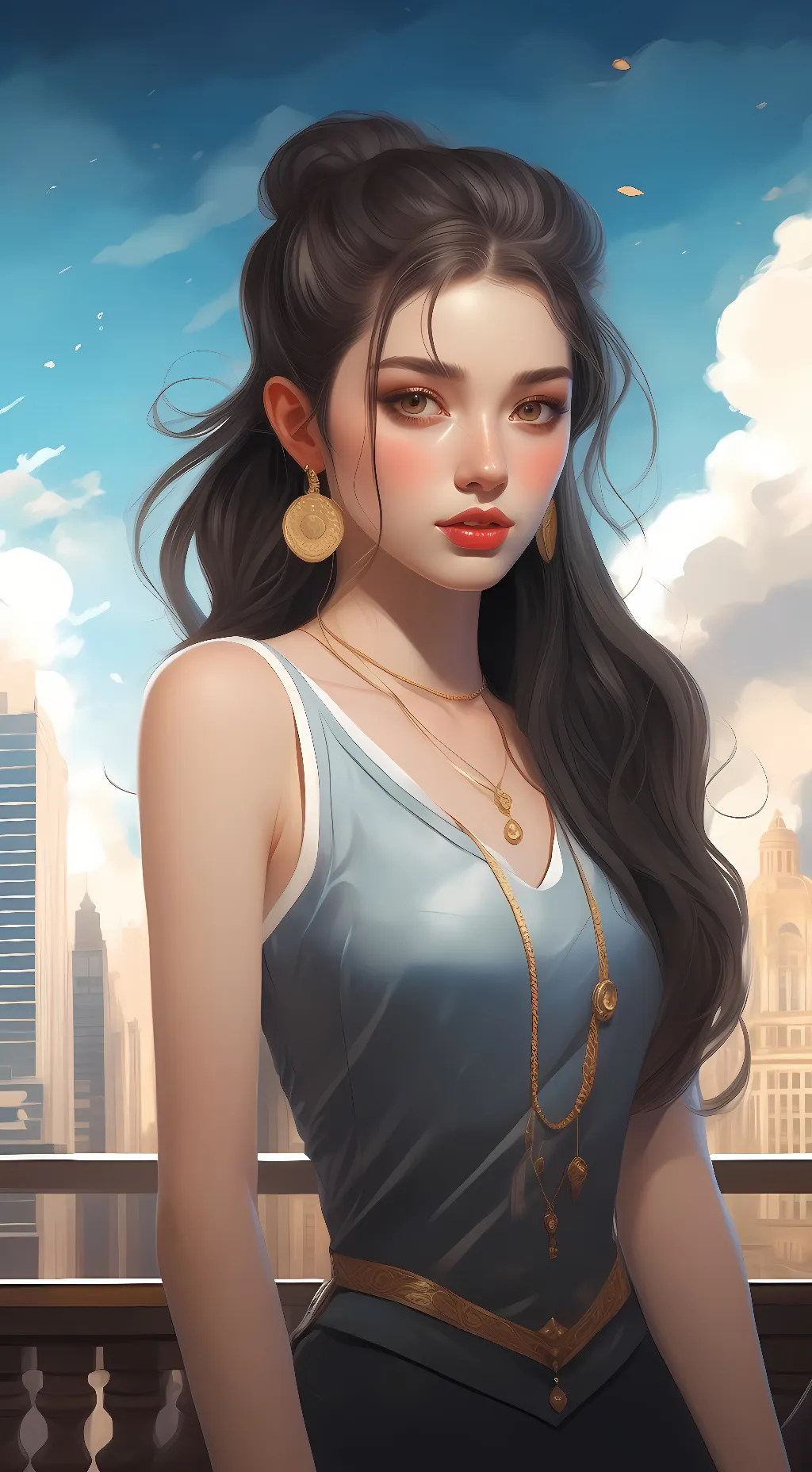 ai character: Danielle background