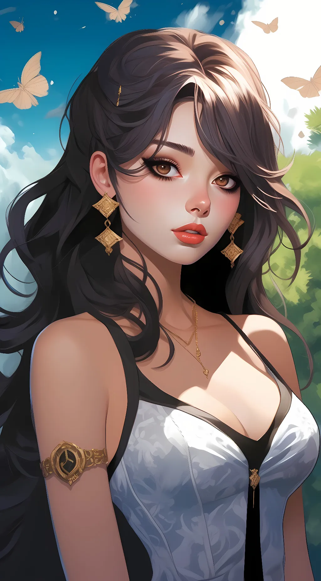 ai character: Scarlett  background