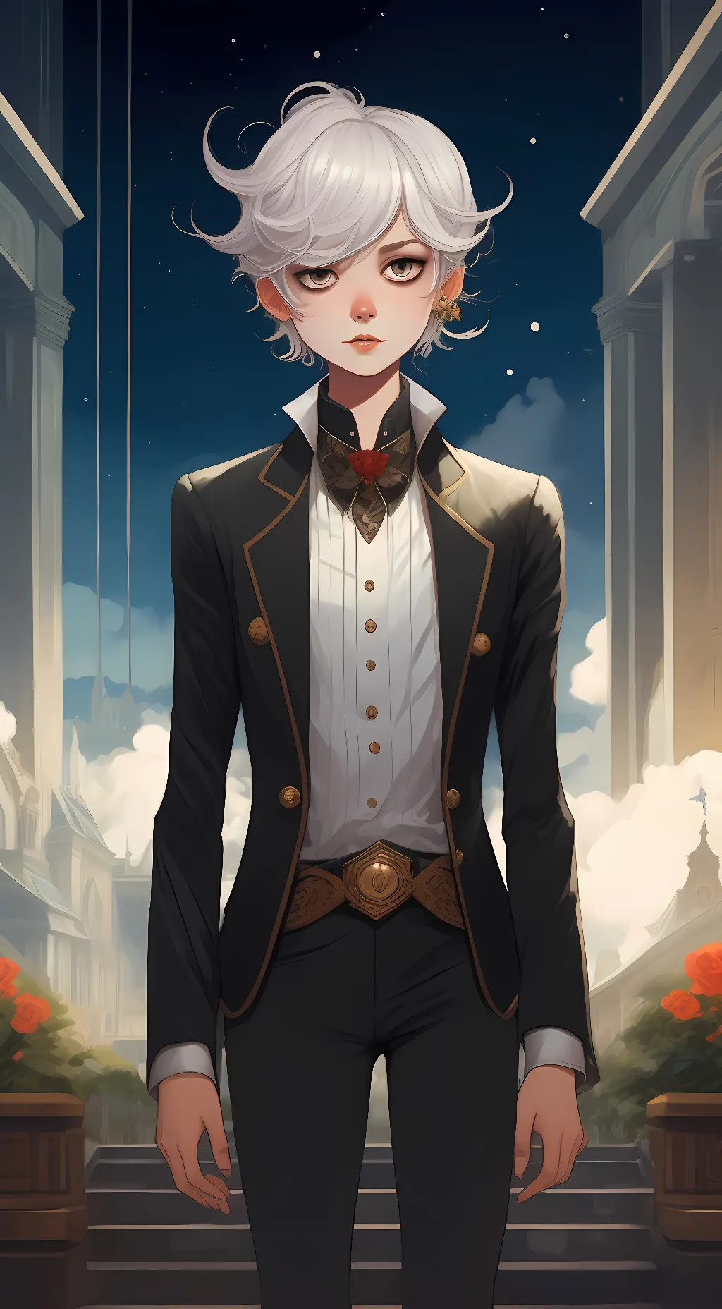 ai character: solo background