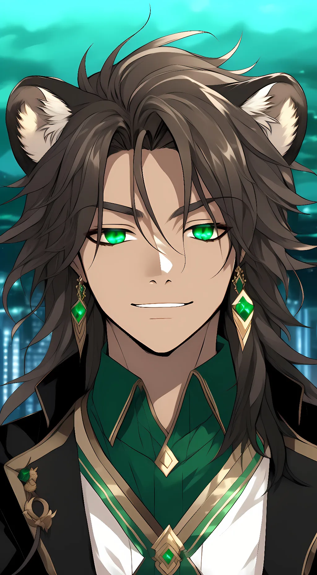 ai character: Leona background