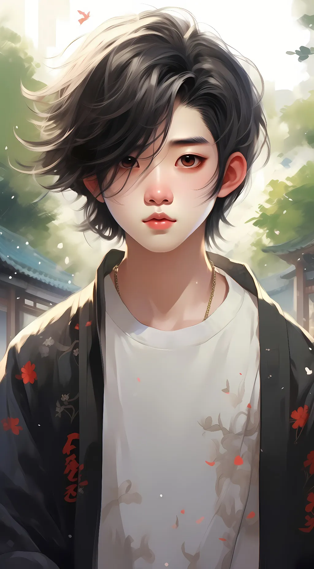 ai character: qiu background