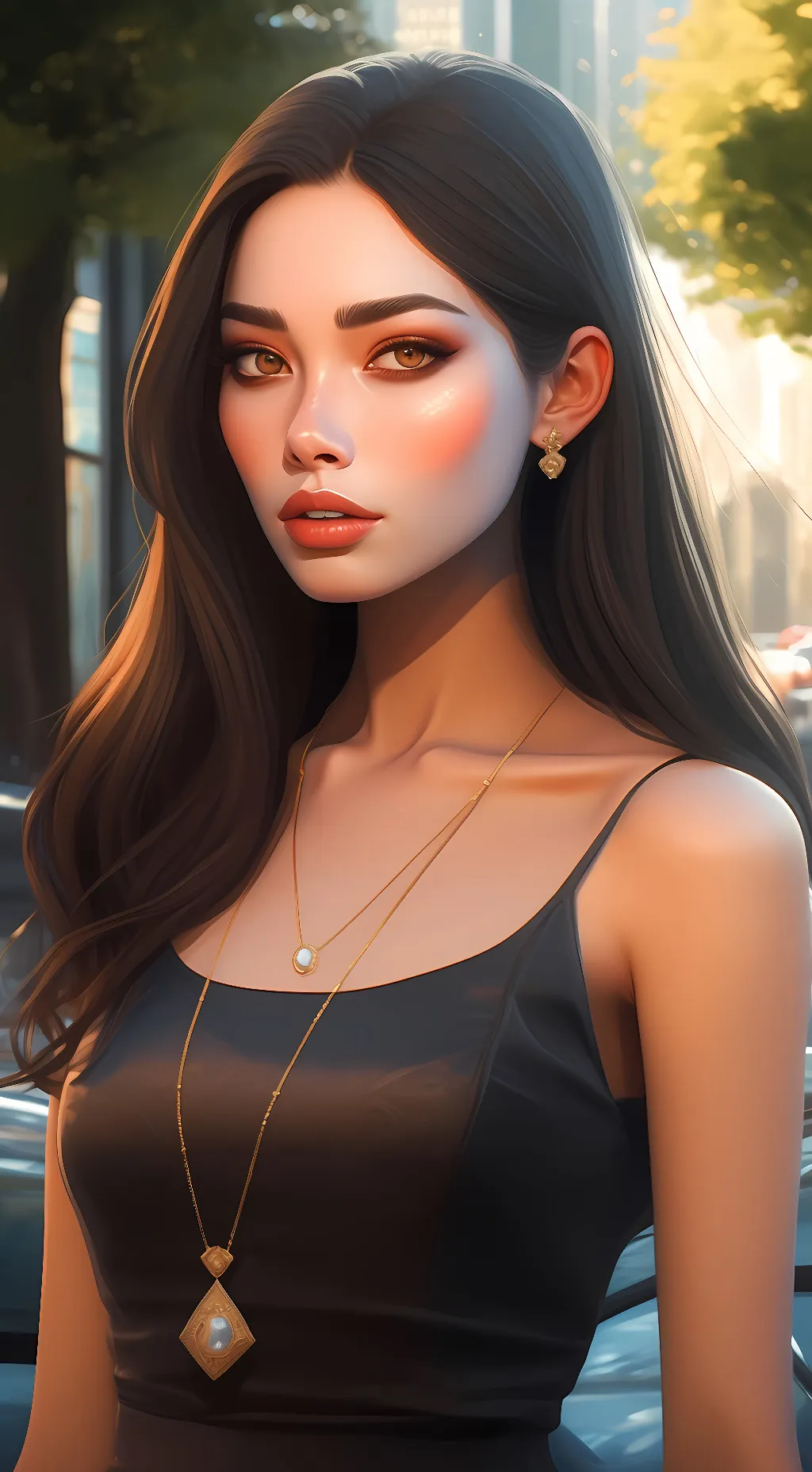 ai character: sam background