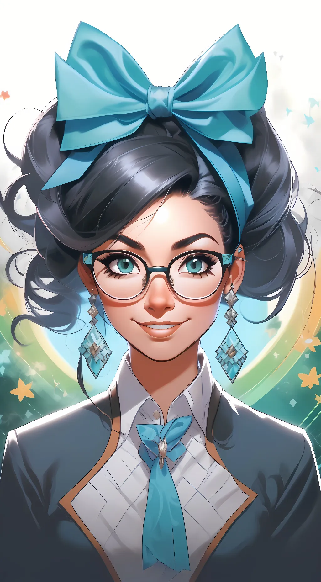 ai character: Claudia Rose background