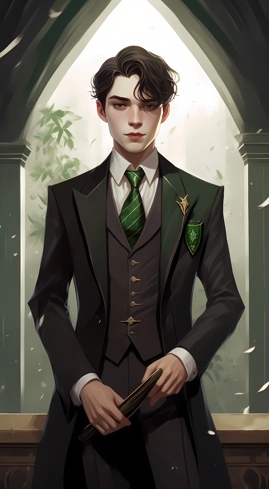 ai character: Tom riddle background