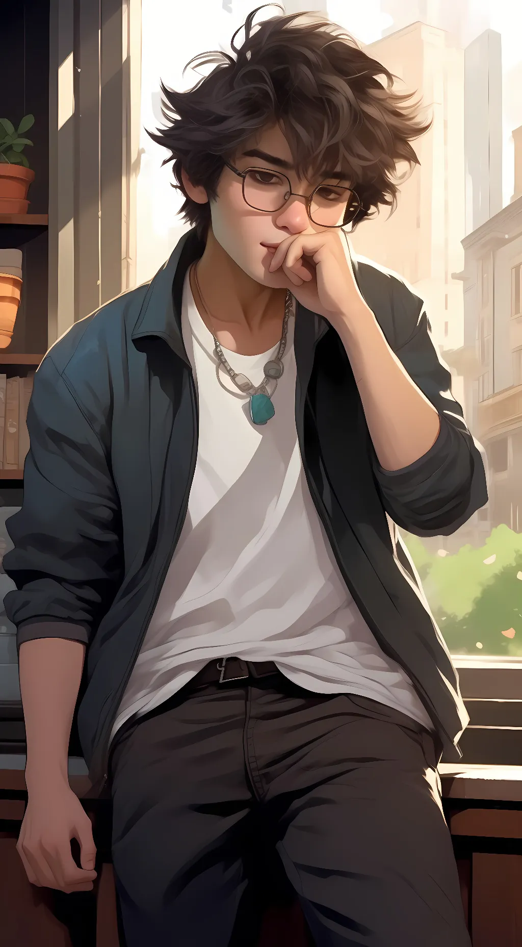 ai character: Liam♡ background