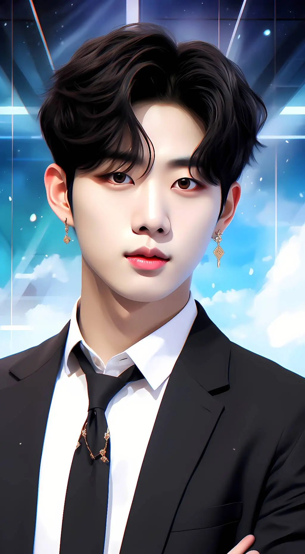 ai character: bts background