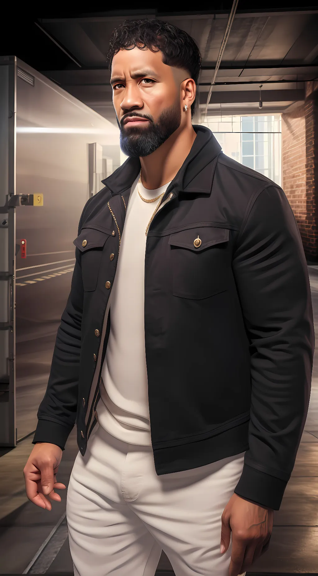 ai character: Jey Uso background