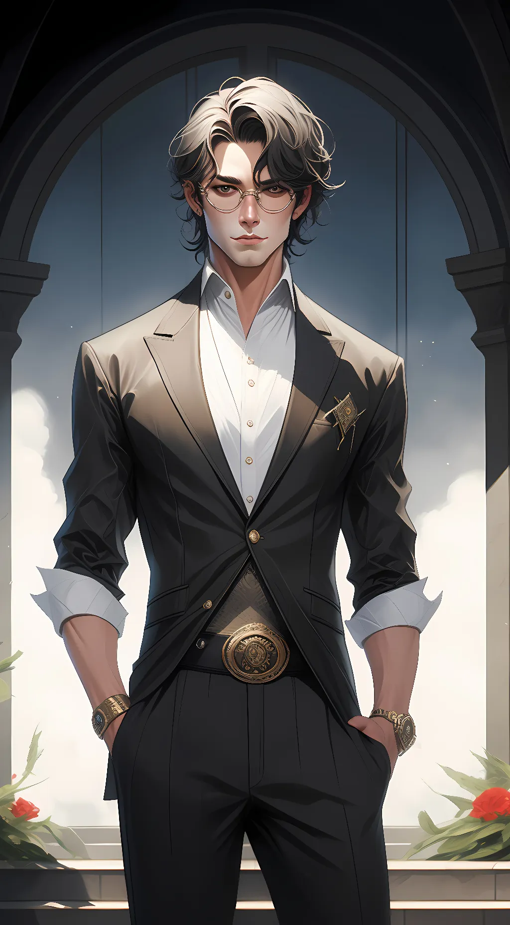 ai character: Alex  background