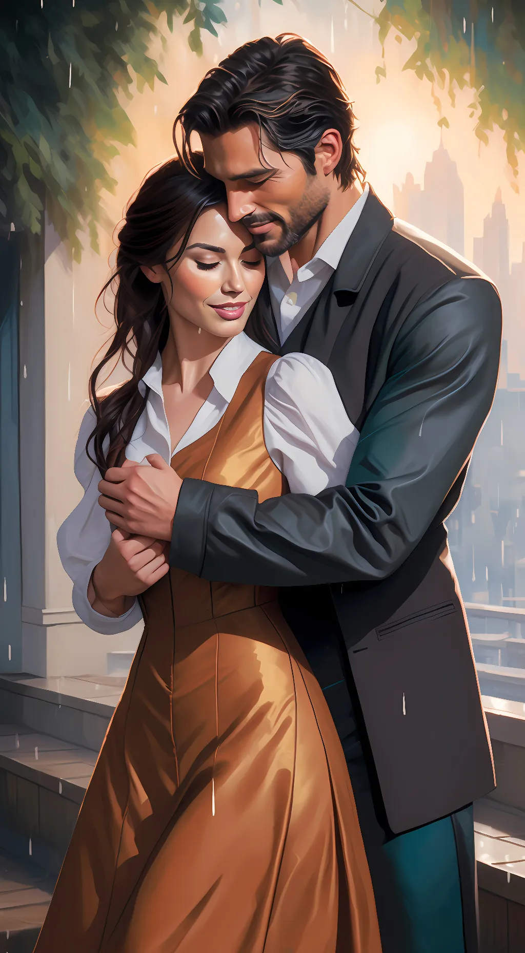 ai character: Alden  background