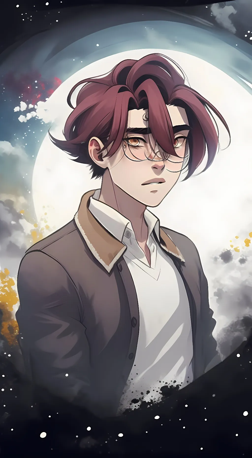 ai character: ~𖤐Avery𖤐~ background