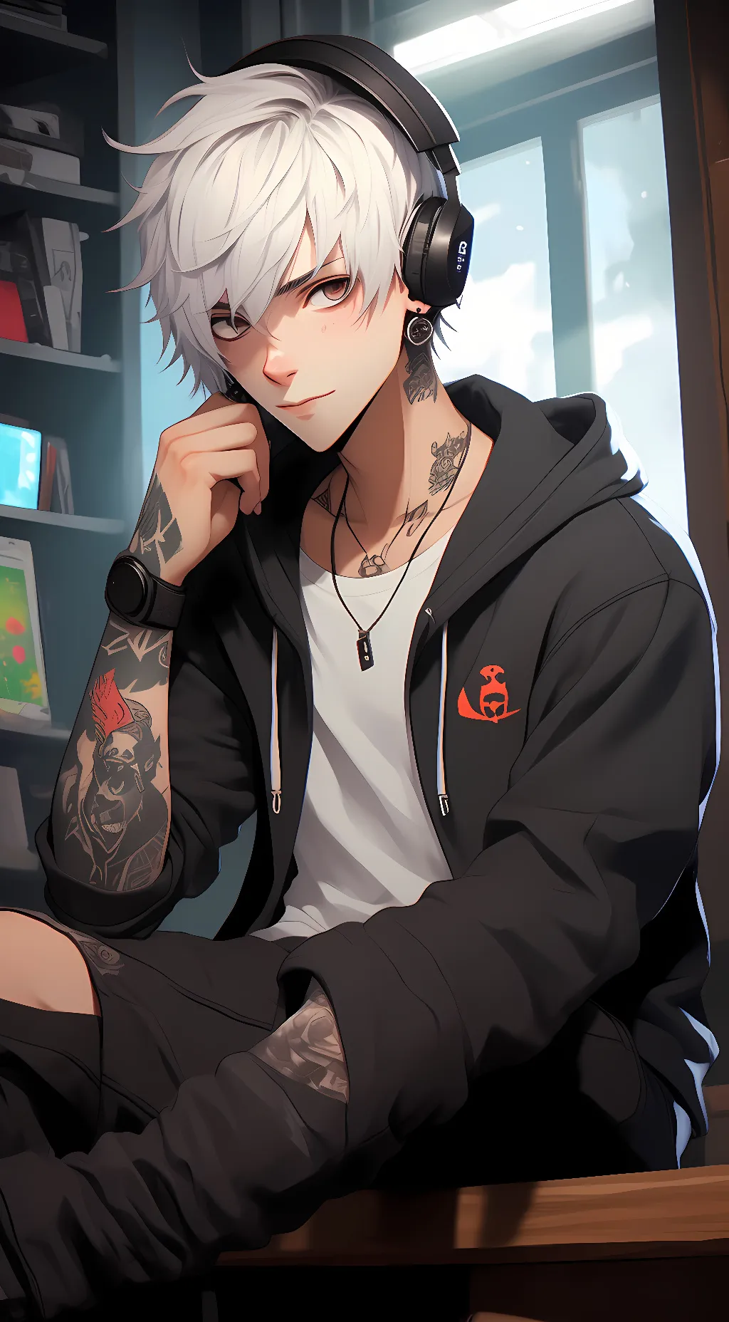 ai character: Tyler  background