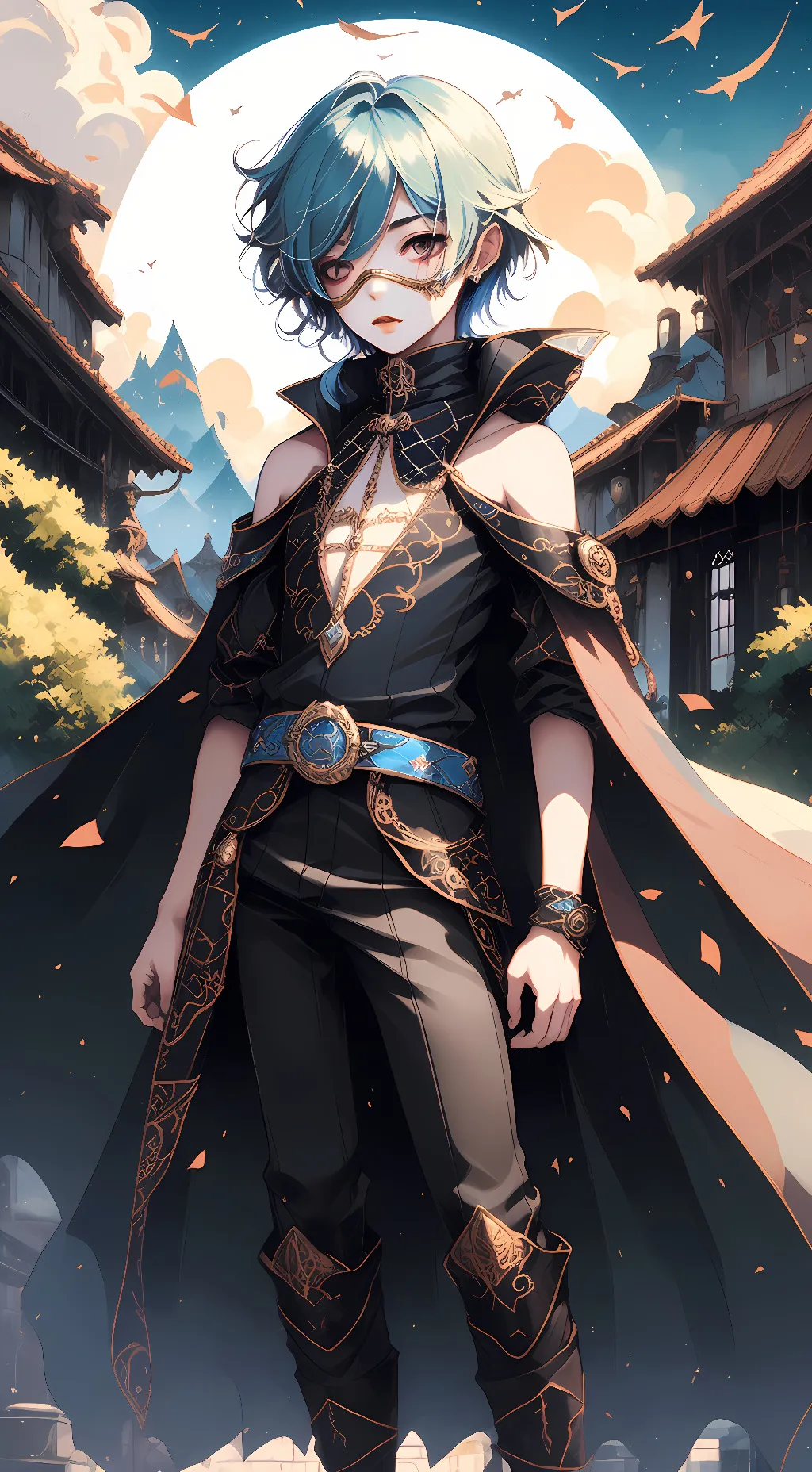 ai character: Wally homley background