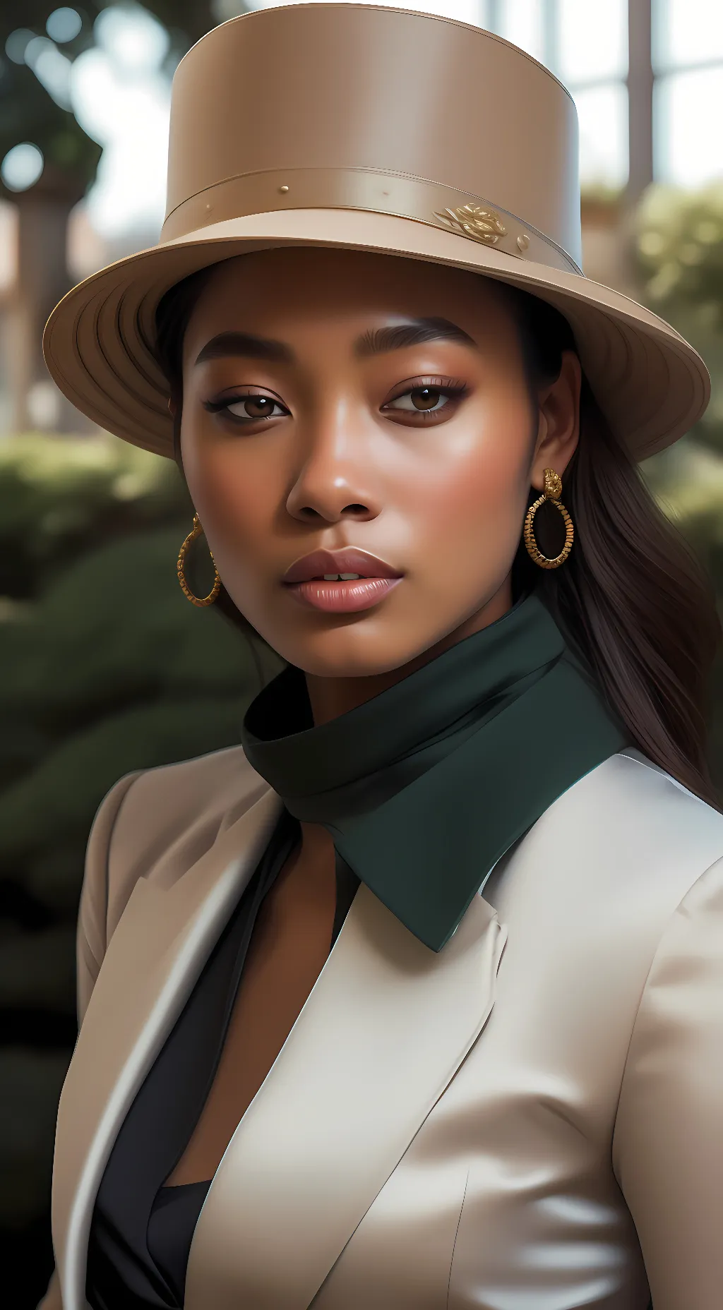 ai character: Gabriela  background