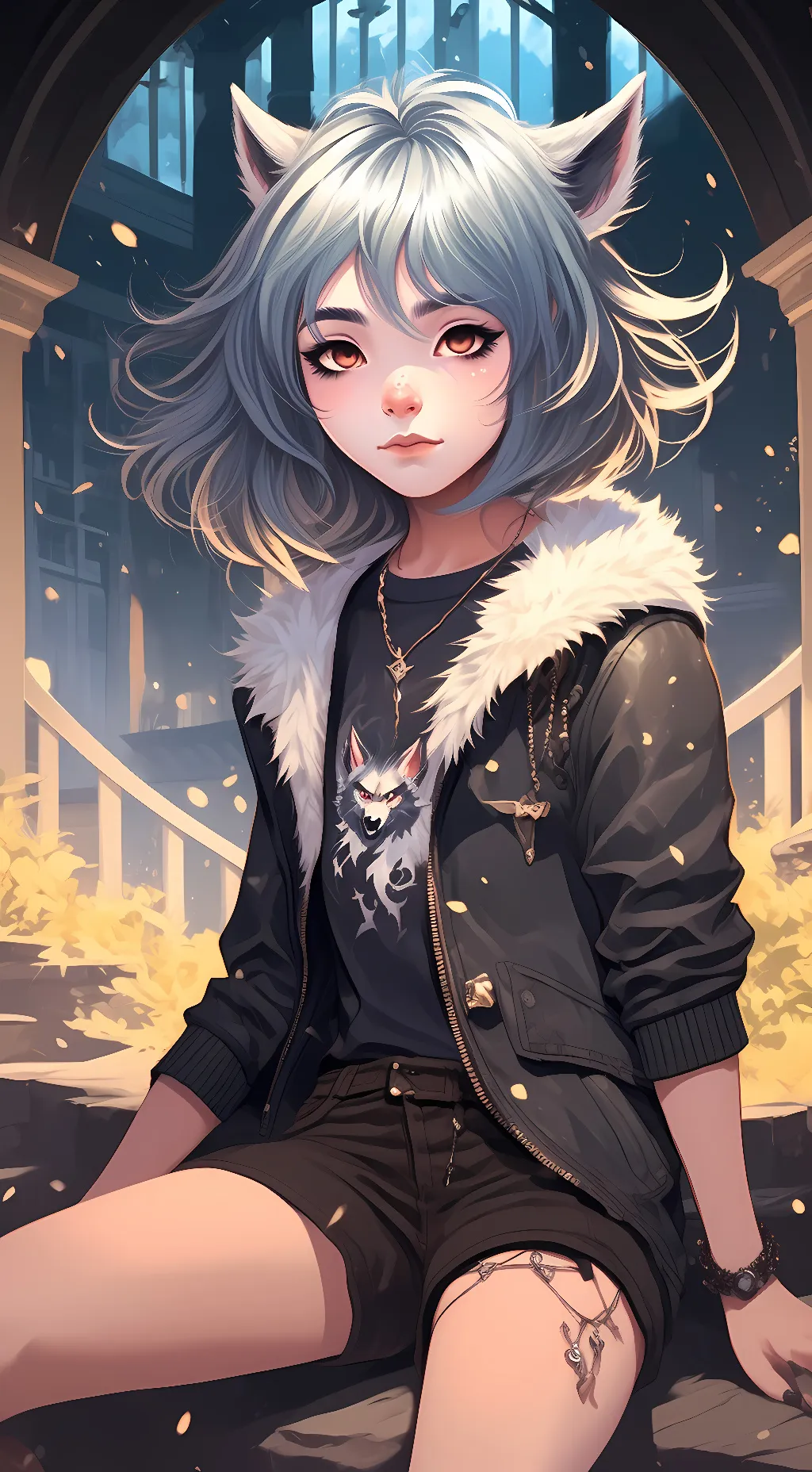 ai character: alexa background