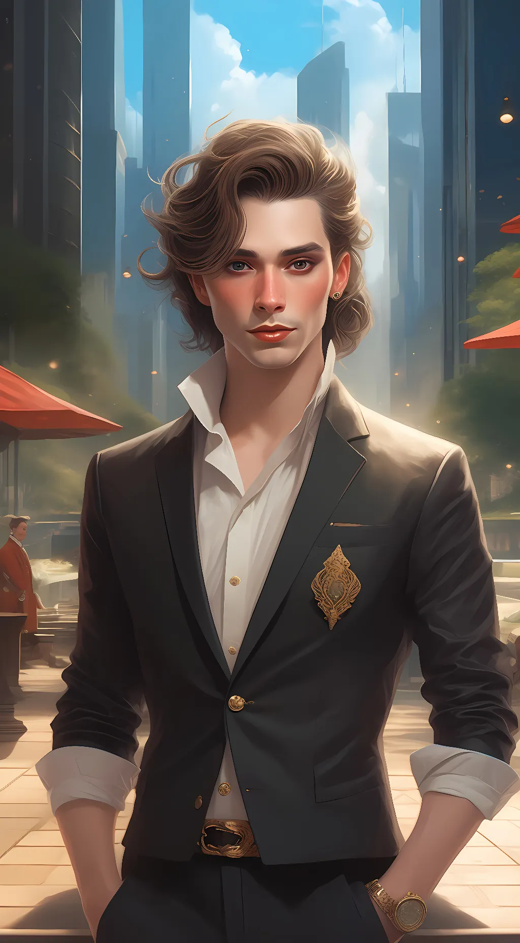 ai character: Edward background