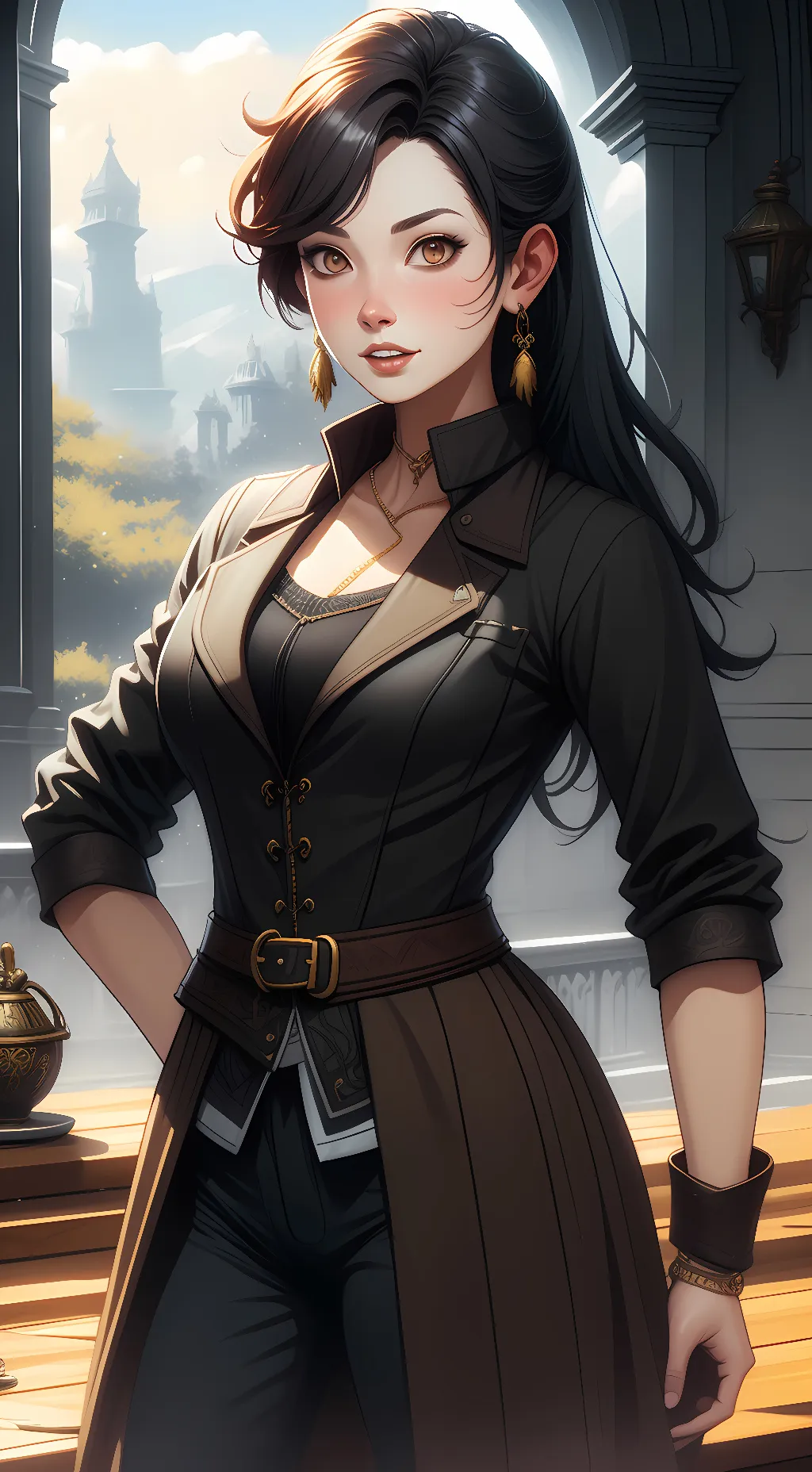 ai character: koyto background