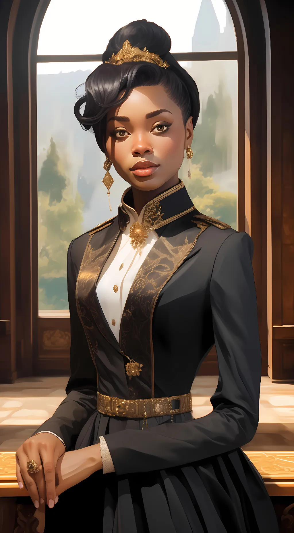ai character: Eliza Ward background