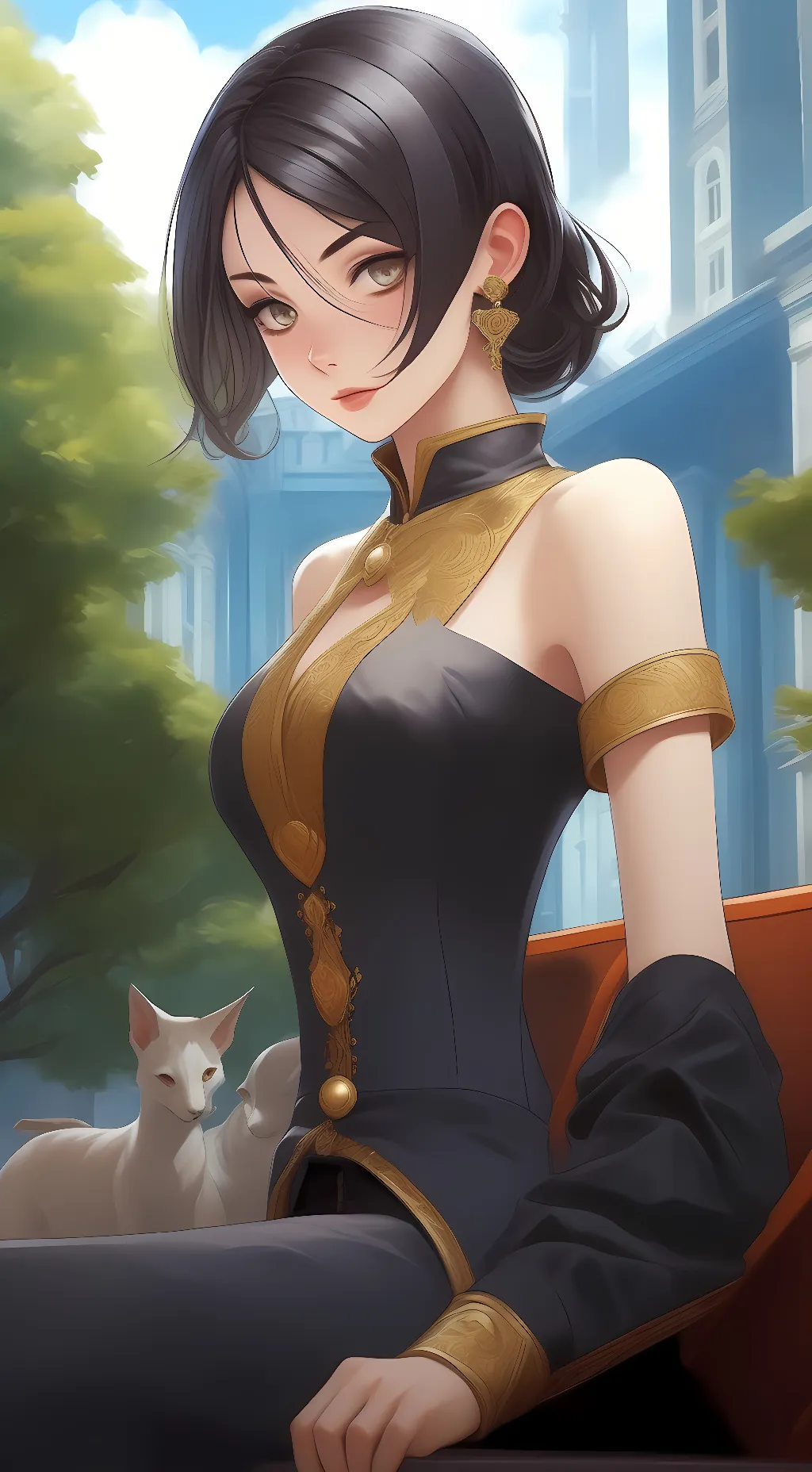 ai character: shay background