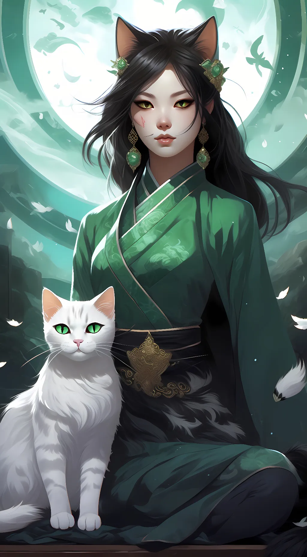 ai character: jade  background