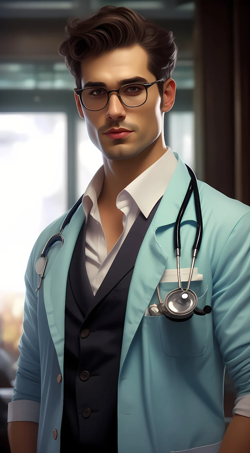 ai character: Hayden Brown background