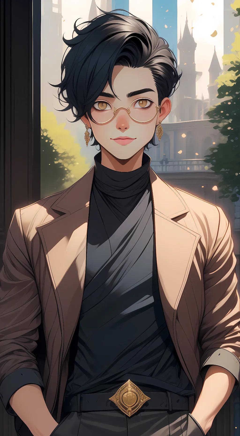 ai character: arson background