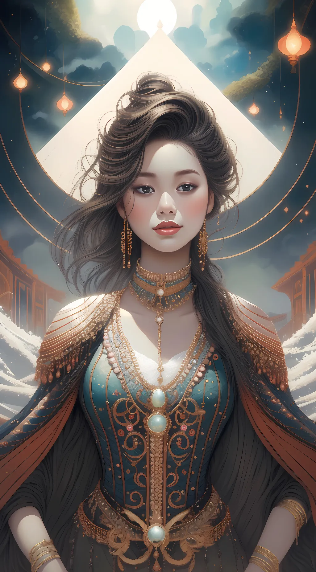 ai character: Niya mcneil  background