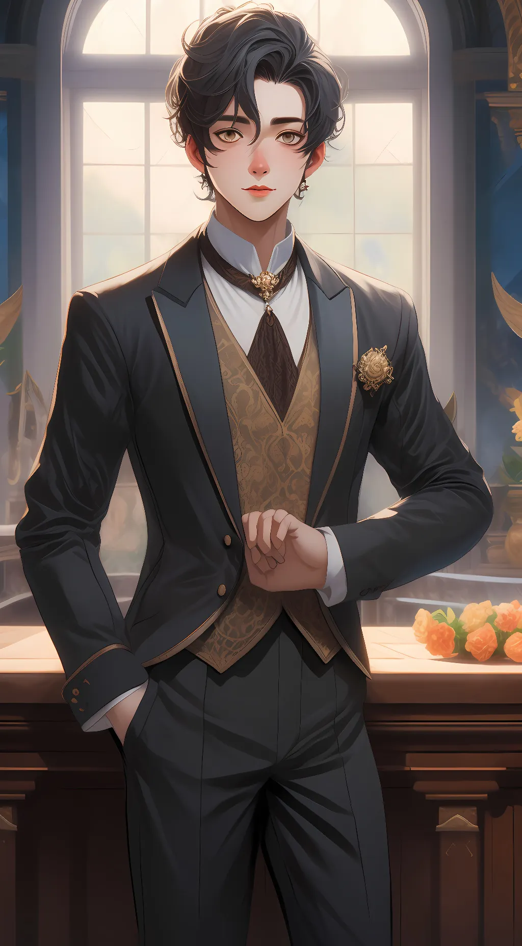 ai character: Bo background