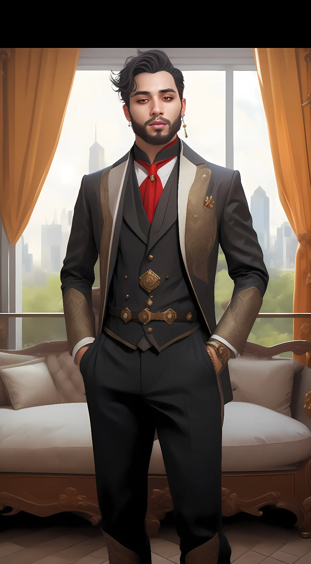 ai character: James background