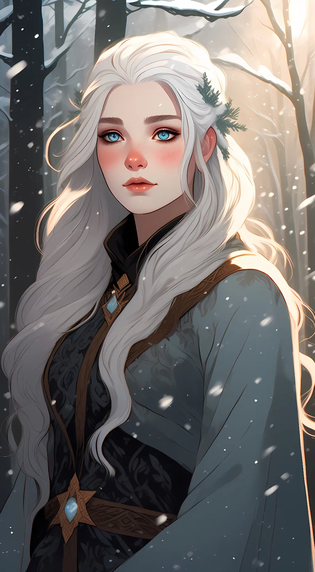 ai character: Ivaldr  background