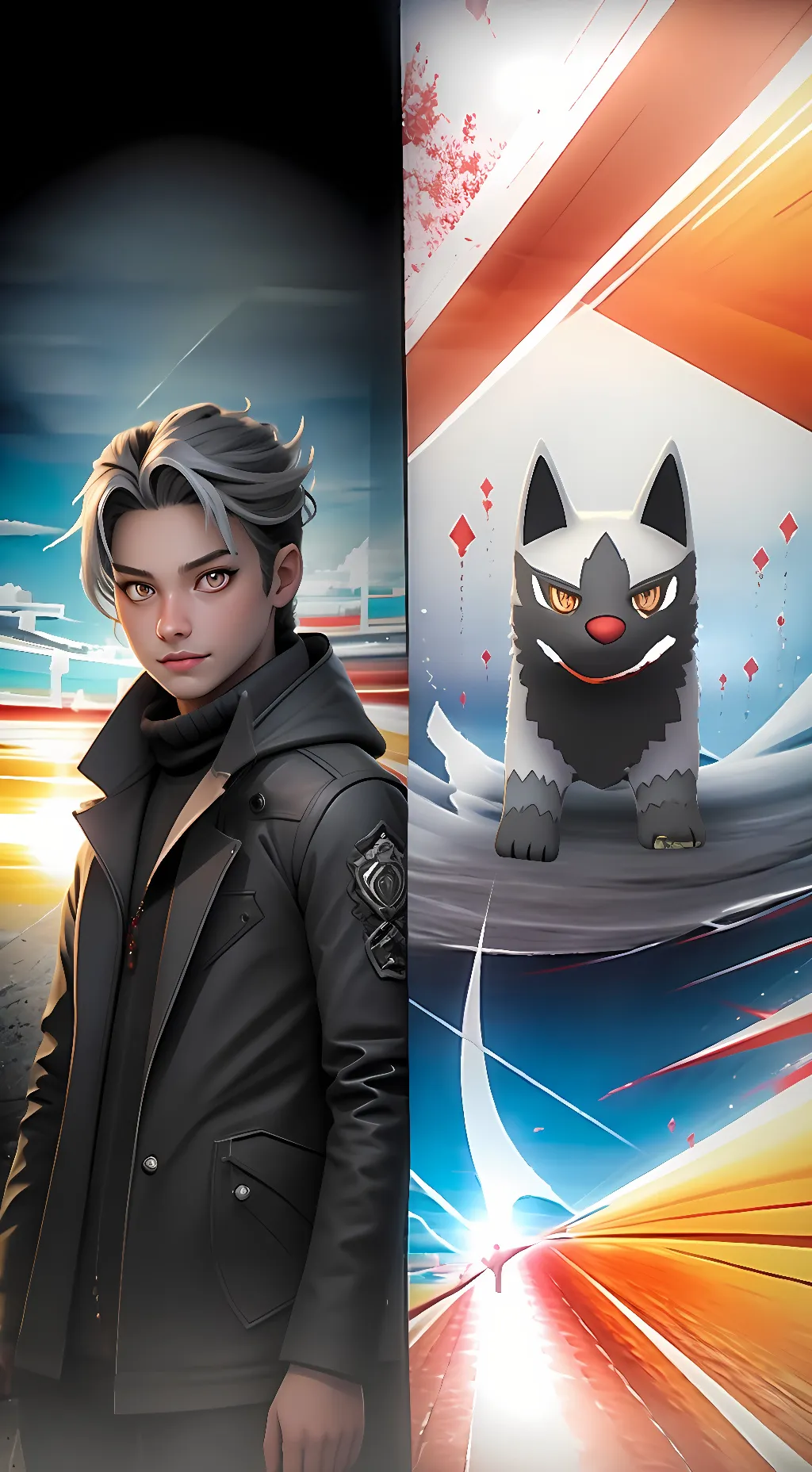 ai character: Pokémon trainer background