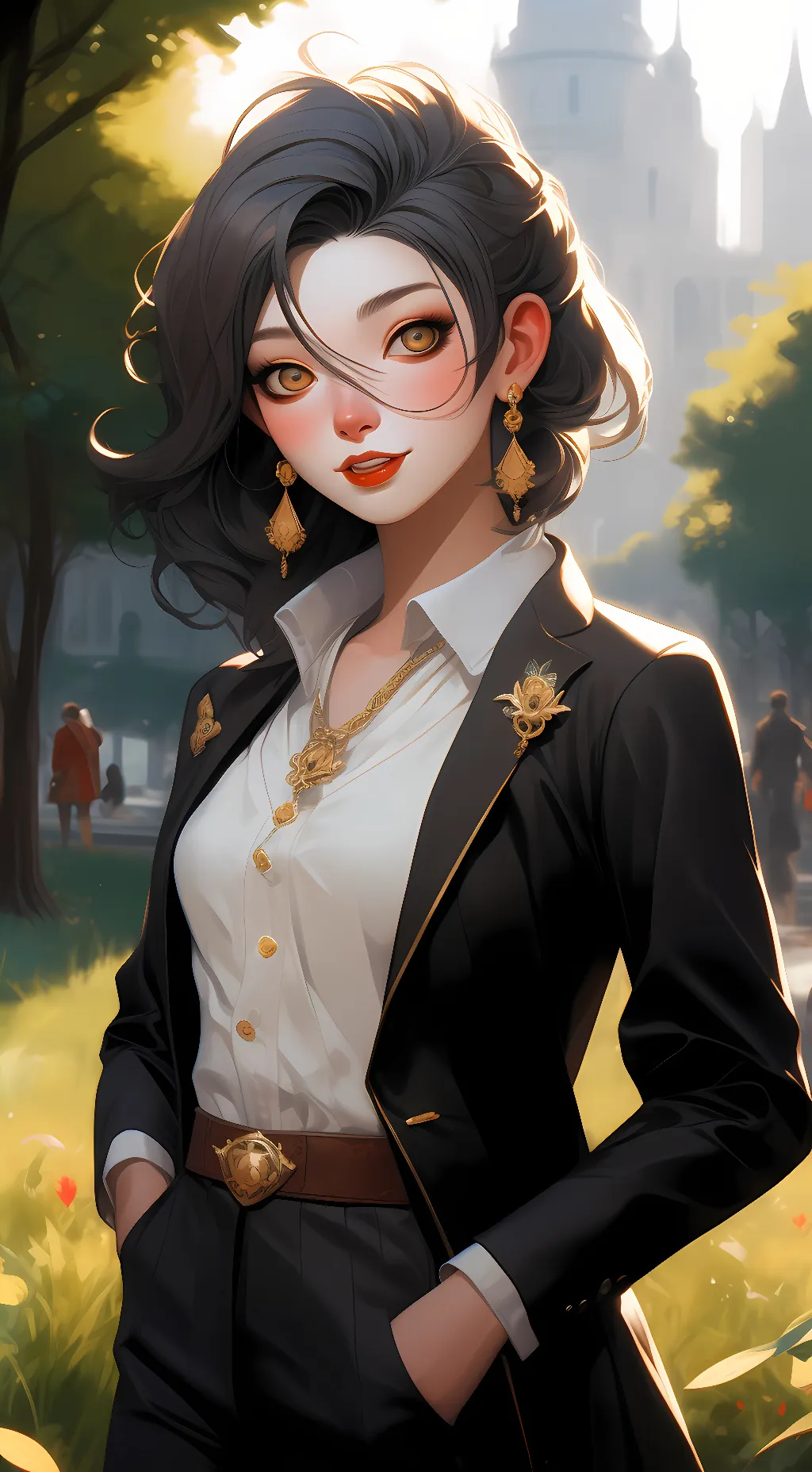 ai character: Isabelle Jamieson background