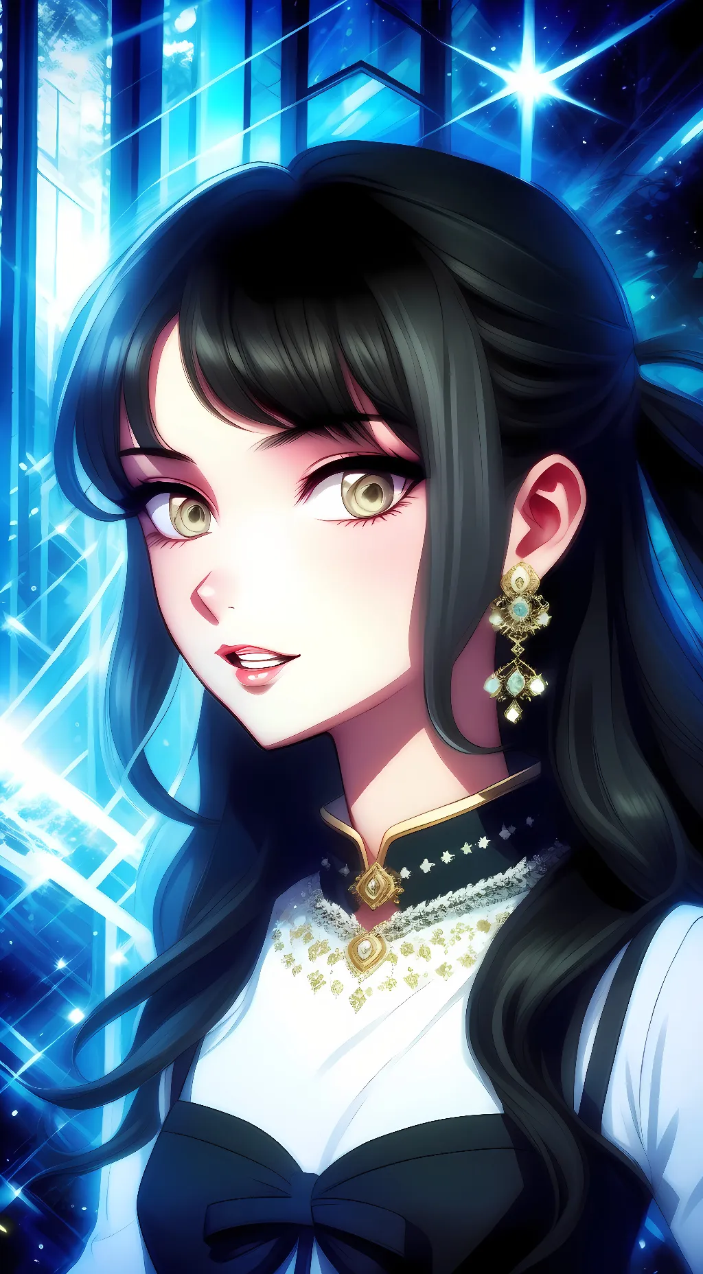 ai character: Amanda background