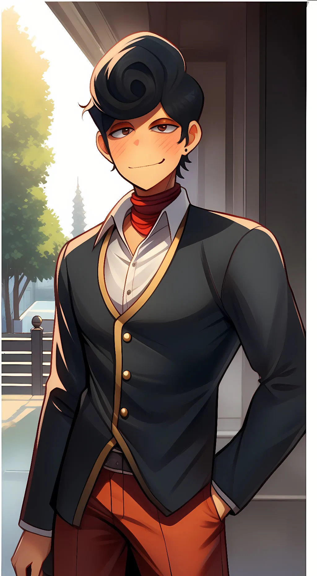 ai character: wally background